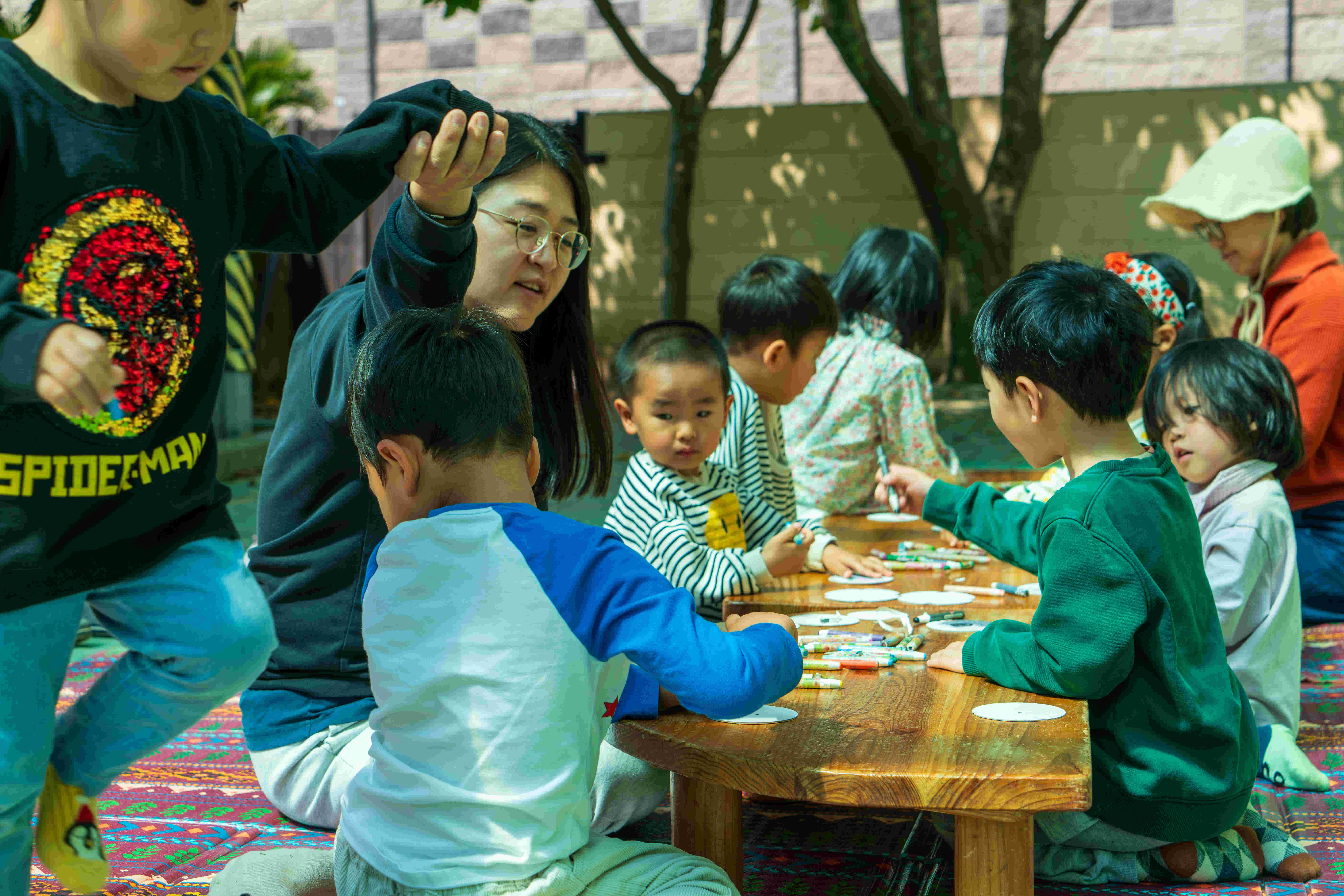 어린이집 바깥 놀이